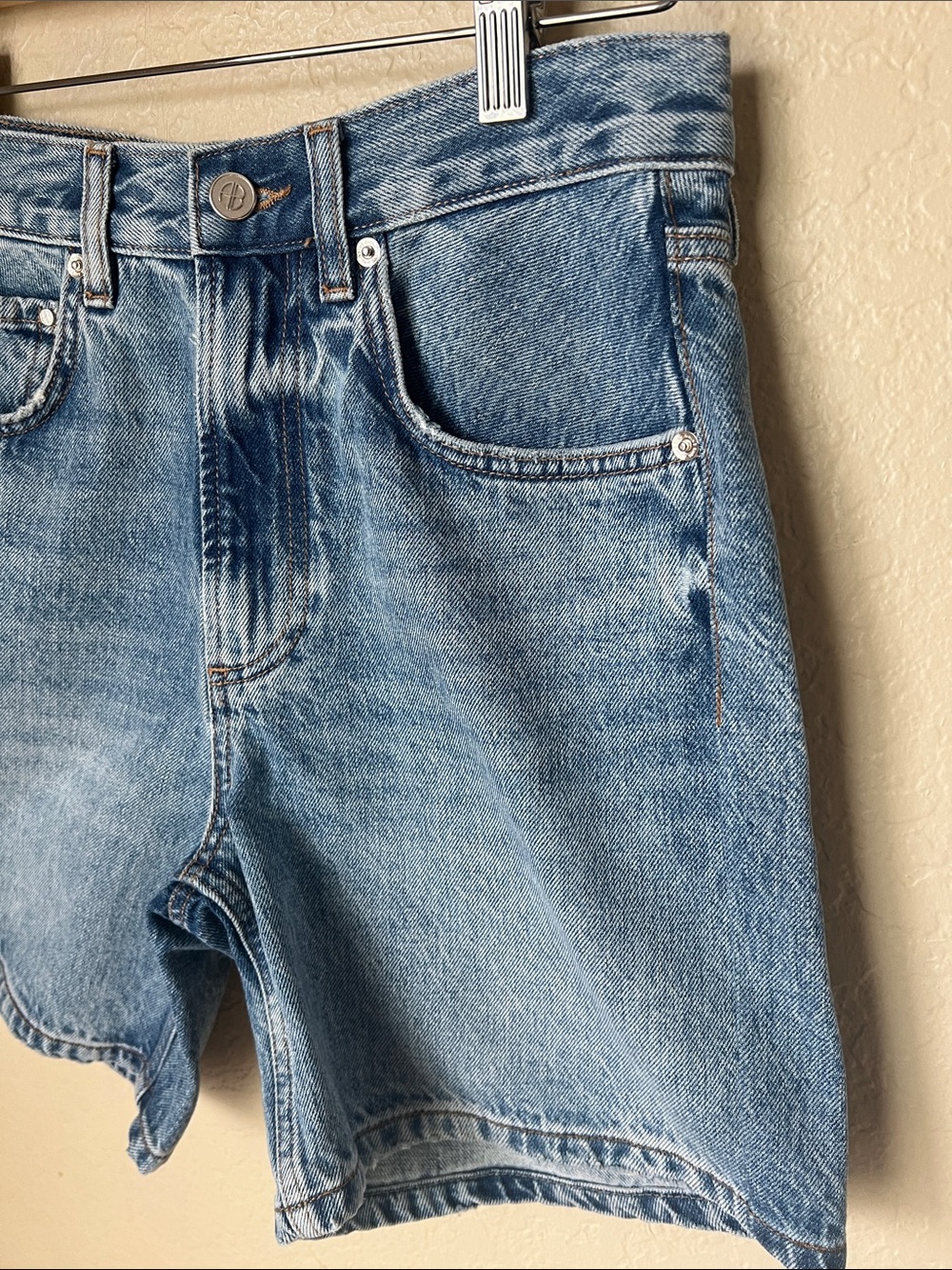 Anine bing denim shorts - Picture 3 of 7